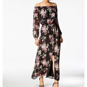Nine West floral maxi dress